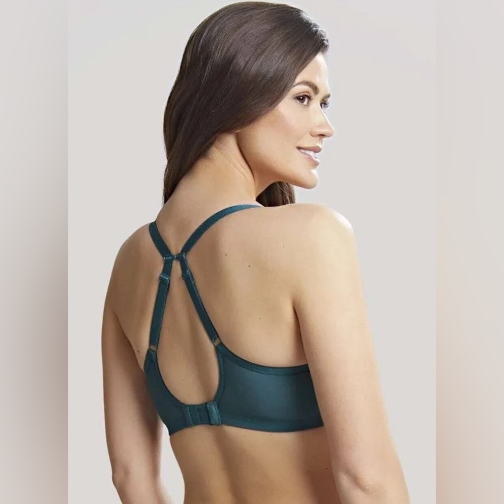 NWT Panache Cari Spacer Bra Blue Jade - Picture 3 of 4
